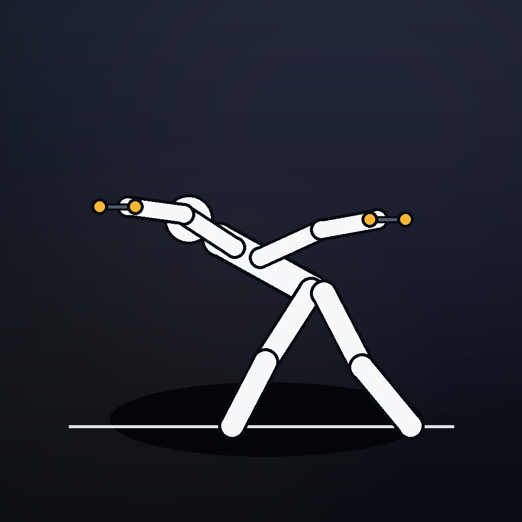 Illustration of correct Bent-Over Dumbbell Reverse Fly form